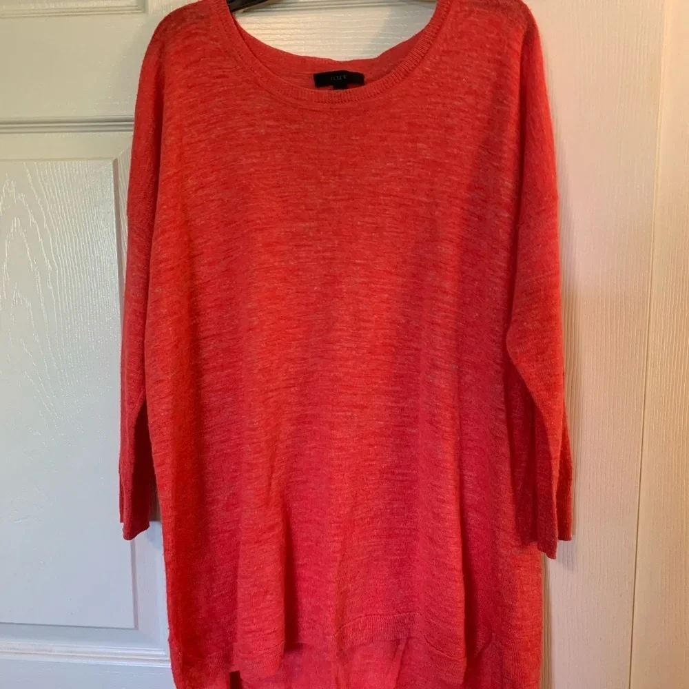 J crew sweater oversized knit sweater
